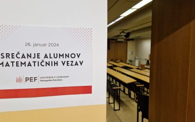 Srečanje alumnov matematike, 26. 1. 2024